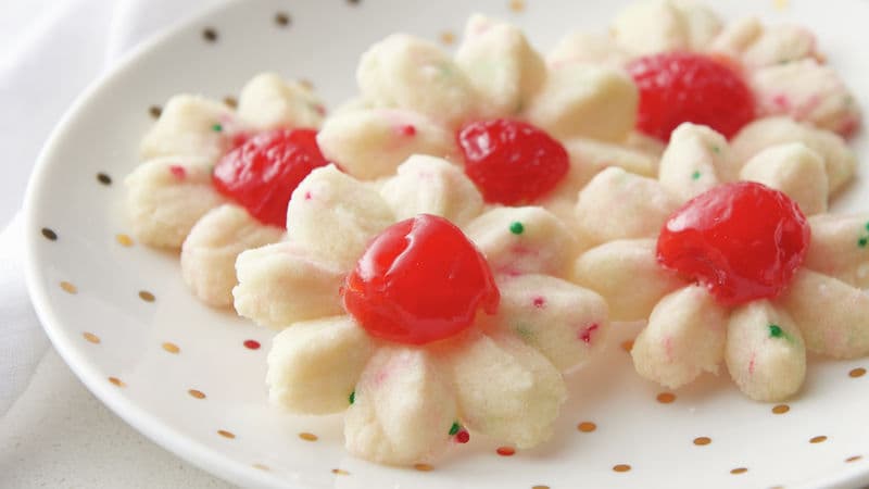 The Sweetest Spritz Cookies